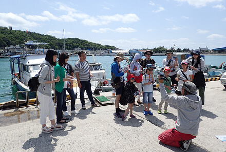 集合、受付、レクチャー